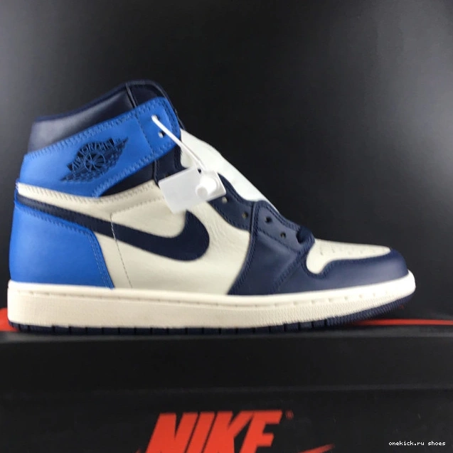 Cheap OG 1 Obsidian High 555088-140 Retro Jordan Air 0717